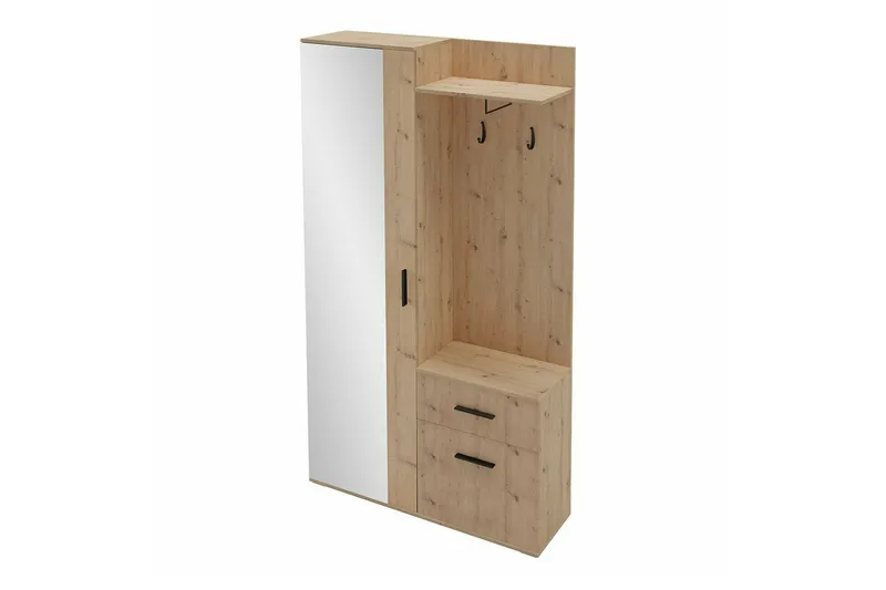 Rosehall Hallmöbelset 97x30 cm 195x Brown - Møbler - Entrémøbler - Møbelsæt til hall og entre