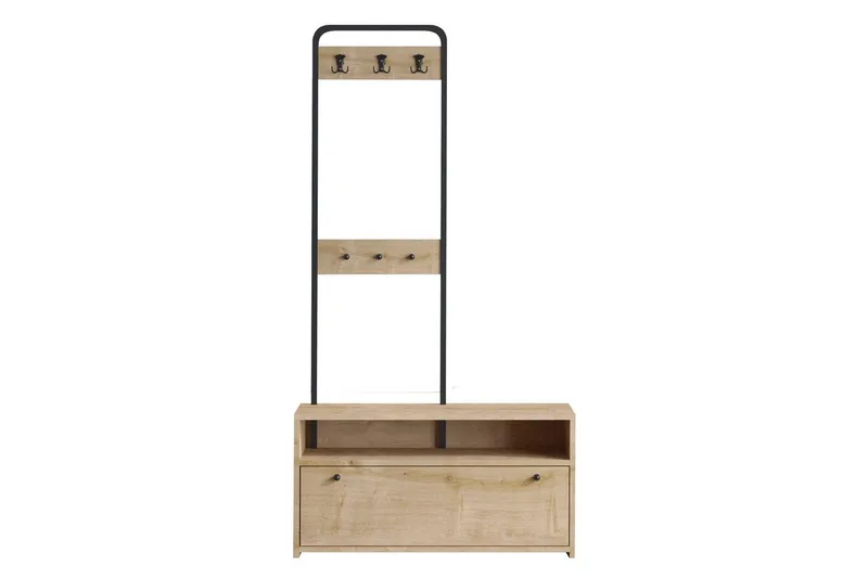 Orlis Entrémøbelsæt, Valnød/Sort