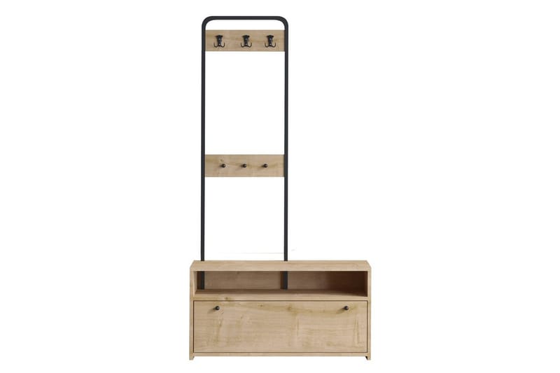 Orlis Entrémøbelsæt, Valnød/Sort