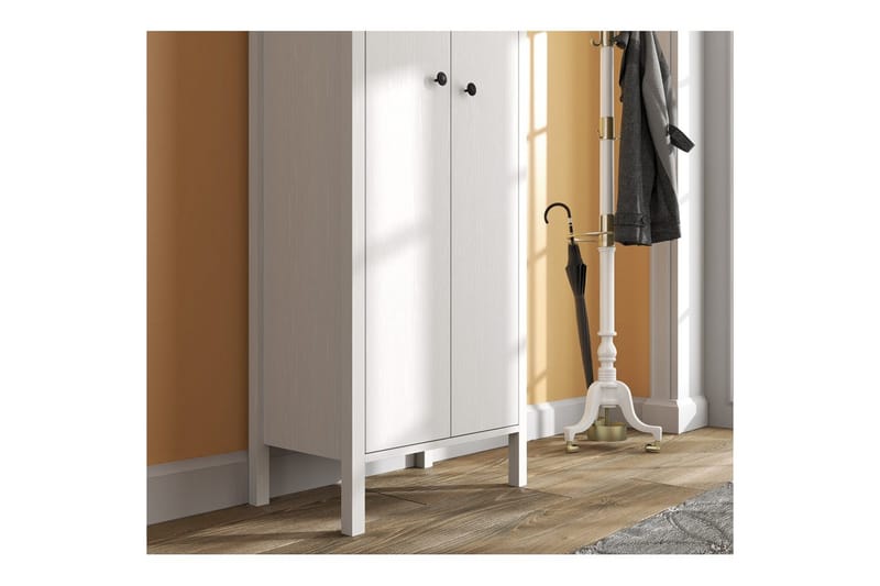 Orricon Entrémøbelsæt - Natur/Hvid - Møbler - Entrémøbler - Møbelsæt til hall og entre