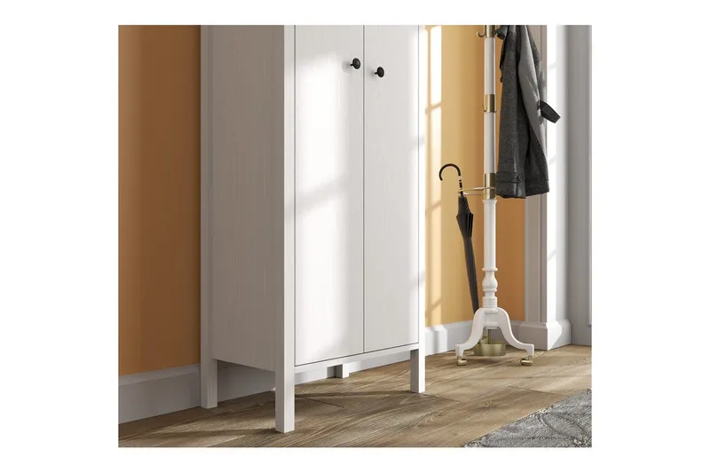 Orricon Entrémøbelsæt - Natur/Hvid - Møbler - Entrémøbler - Møbelsæt til hall og entre