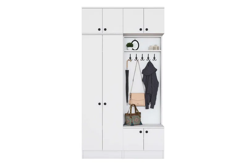 Quorra Entrémøbelsæt, Hvid