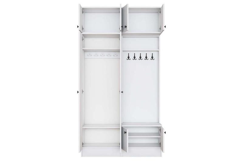 Quorra Entrémøbelsæt - Hvid - Møbler - Entrémøbler - Møbelsæt til hall og entre