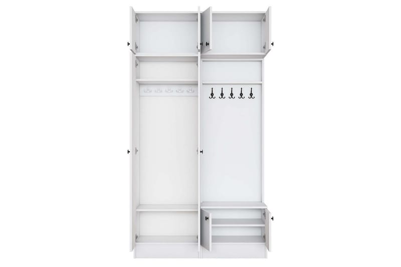 Quorra Entrémøbelsæt - Hvid - Møbler - Entrémøbler - Møbelsæt til hall og entre