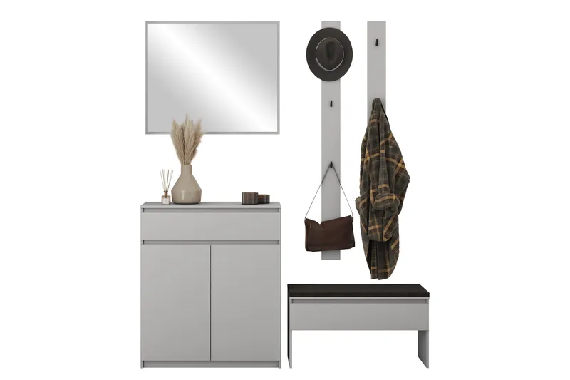 Simply Entrémøbel sæt, Grå