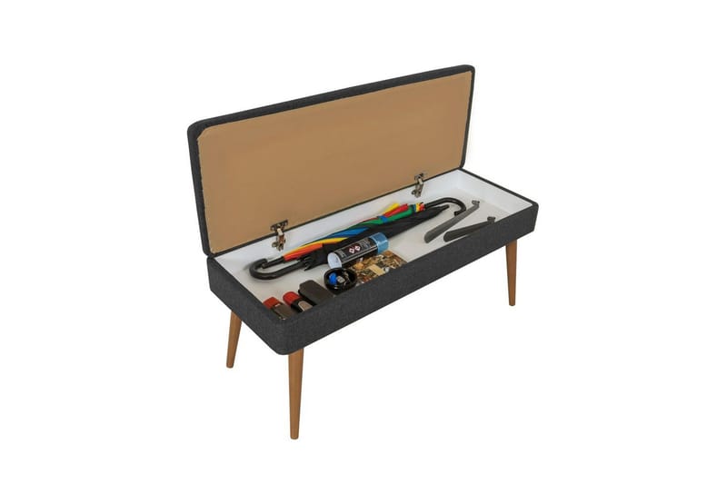 Tekel Entrémøbelsæt - Antracit - Møbler - Entrémøbler - Møbelsæt til hall og entre