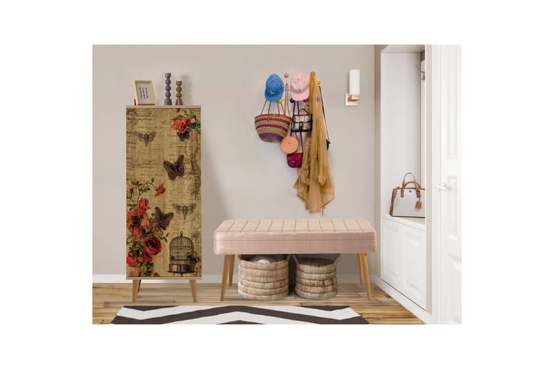 Tekel Entrémøbelsæt - Sten - Møbler - Entrémøbler - Møbelsæt til hall og entre