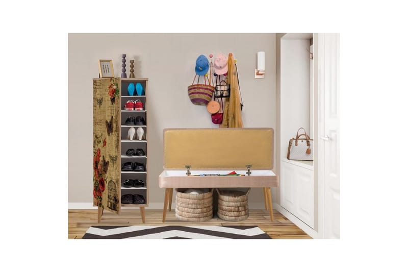 Tekel Entrémøbelsæt - Sten - Møbler - Entrémøbler - Møbelsæt til hall og entre