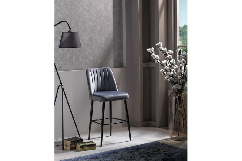 Huddy Bargruppe 49 cm - Grå/Sort - Møbler - Borde