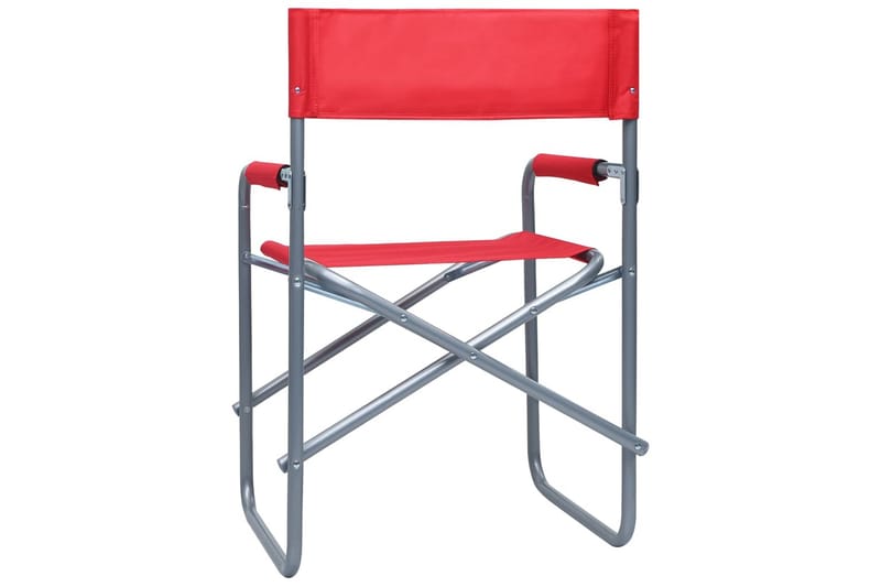 Instruktørstole 2 Stk. Stål Rød - Rød - Stole & lænestole