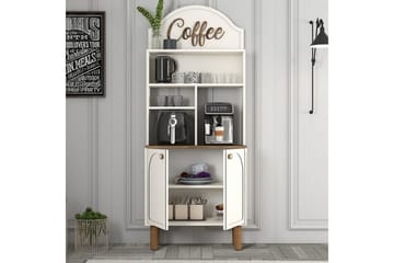 Kaffebarskab Two Creme / Eg - Creme / Eg - Møbler - Borde