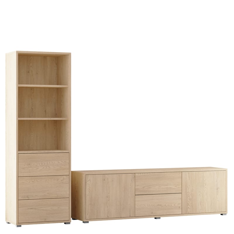 Agawal Møbelsæt til stue, Brun