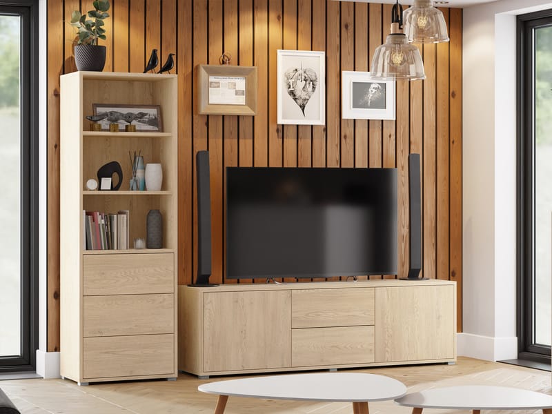 Agawal Møbelsæt til stue - Brun - Møbler - Møbelsæt - Møbelsæt til stuen