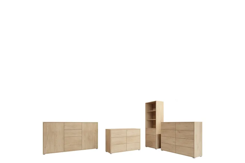 Agawal Møbelsæt Til Stue, Brun