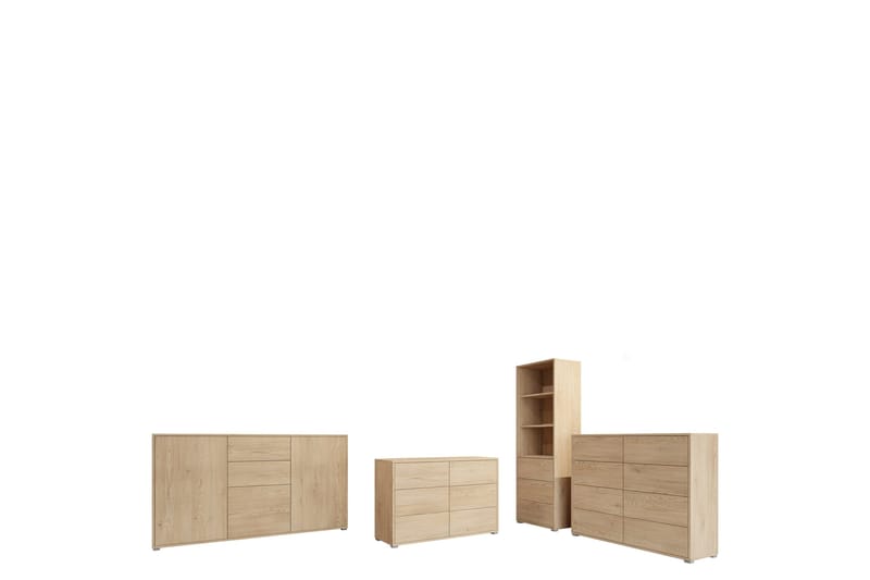 Agawal Møbelsæt Til Stue, Brun