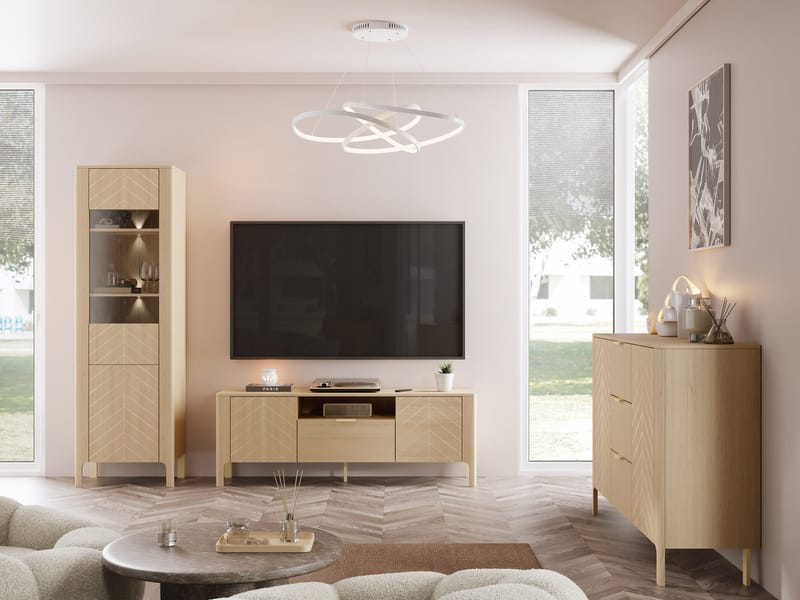 Aggarwal Møbelsæt til Stue med Belysning - Møbler - Møbelsæt - Møbelsæt til stuen