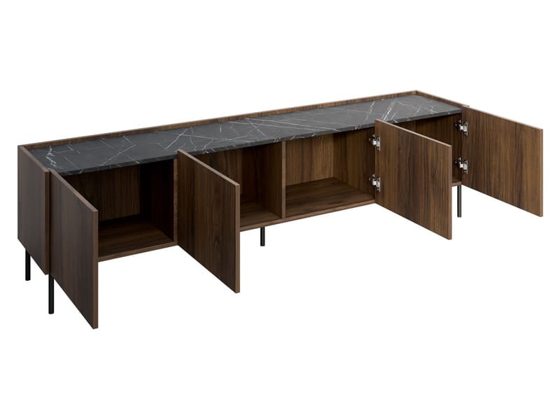 Akihito Møbelsæt til stue - Brun - Møbler - Møbelsæt - Møbelsæt til stuen