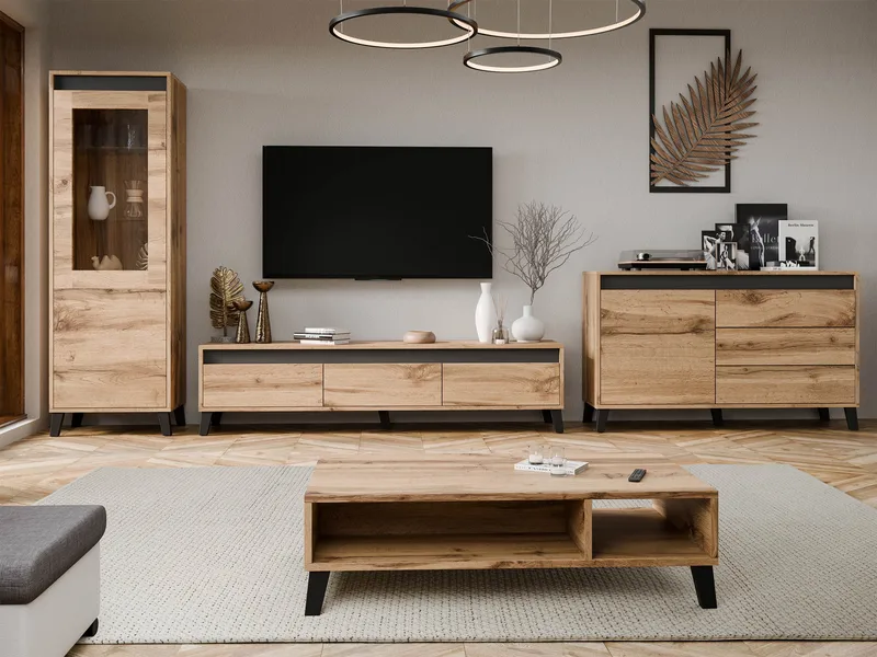 Amshyttan Møbelsæt til stue - Brun/Sort - Møbler - Møbelsæt - Møbelsæt til stuen