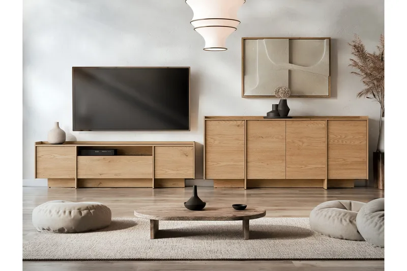 Bellia Møbelsæt Til Stuen, Brun