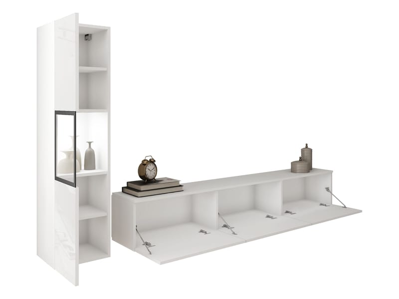 Bergfelde TV-enhed 2 dele - Møbler - Møbelsæt - Møbelsæt til stuen