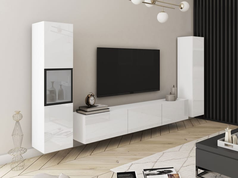 Bergfelde TV-enhed 3 dele - Møbler - Møbelsæt - Møbelsæt til stuen