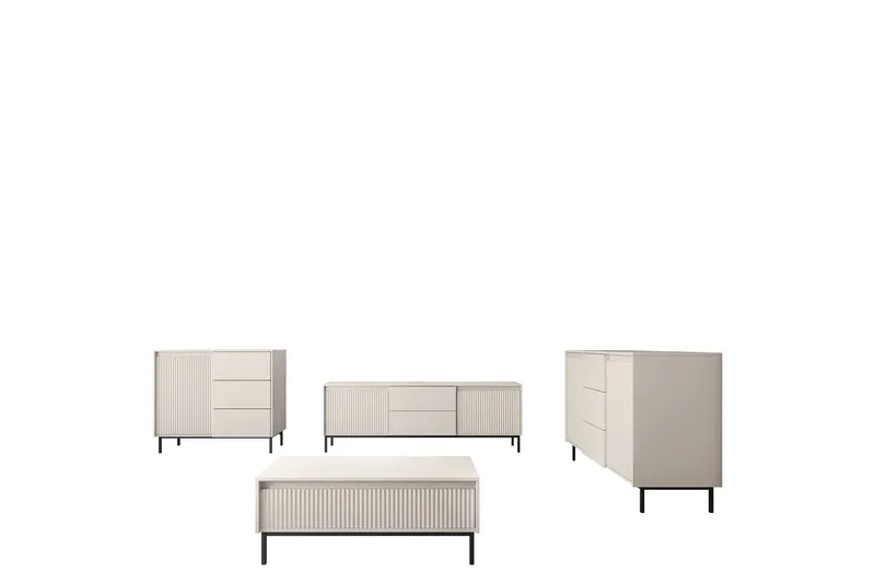 Bjurholm Møbelsæt til Stue - Beige - Møbler - Møbelsæt - Møbelsæt til stuen