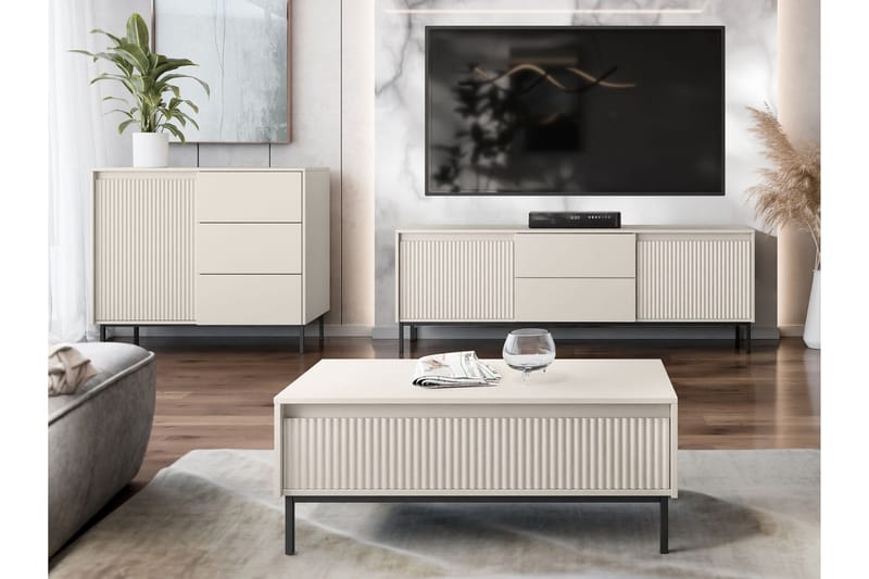 Bjurholm Møbelsæt til Stue - Beige - Møbler - Møbelsæt - Møbelsæt til stuen