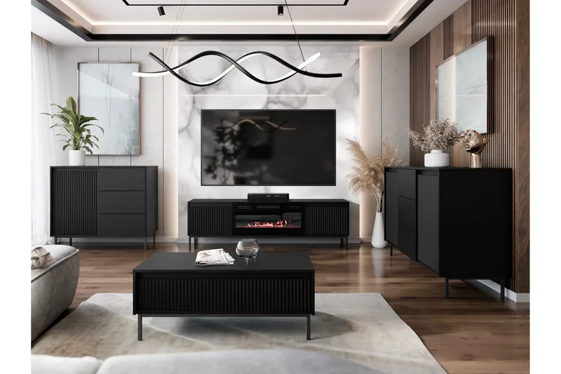 Bjurholm Møbelsæt Til Stue - Hvid - Møbler - Møbelsæt - Møbelsæt til stuen