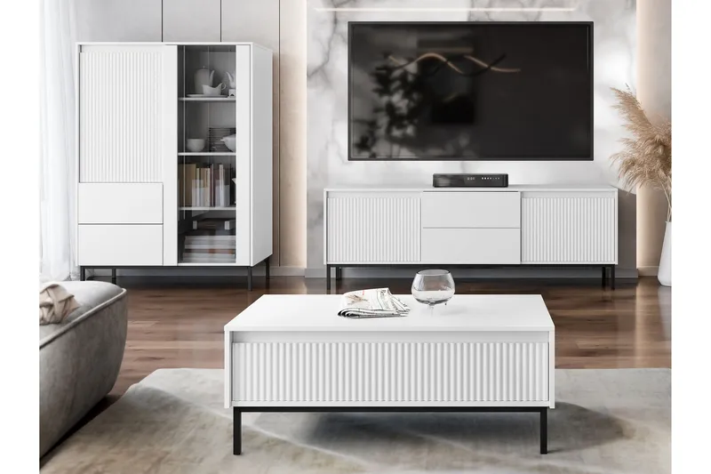 Bjurholm Møbelsæt Til Stue - Hvid - Møbler - Møbelsæt - Møbelsæt til stuen