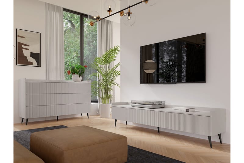 Chiku Møbelsæt til Stue - Beige - Møbler - Møbelsæt - Møbelsæt til stuen