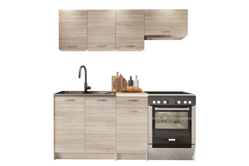 Crawley Møbelsæt til Køkken & Spiseplads, Beige