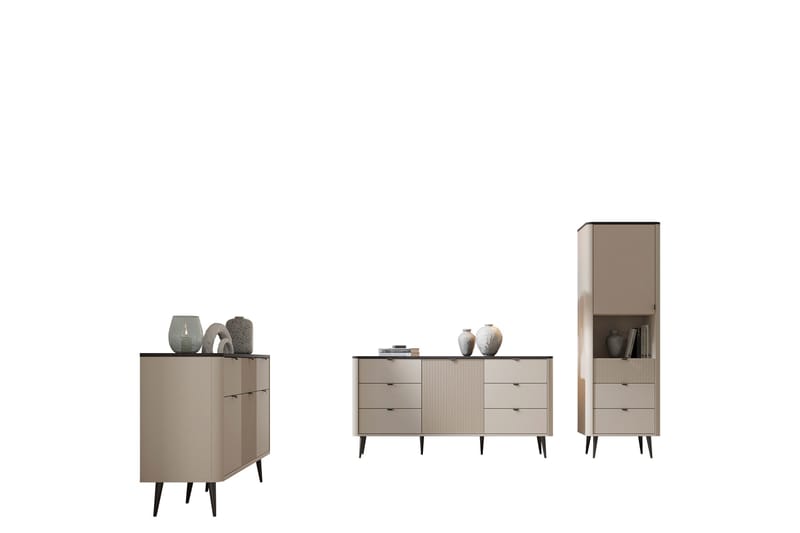 Cucina Møbelsæt Til Stuen, Grå