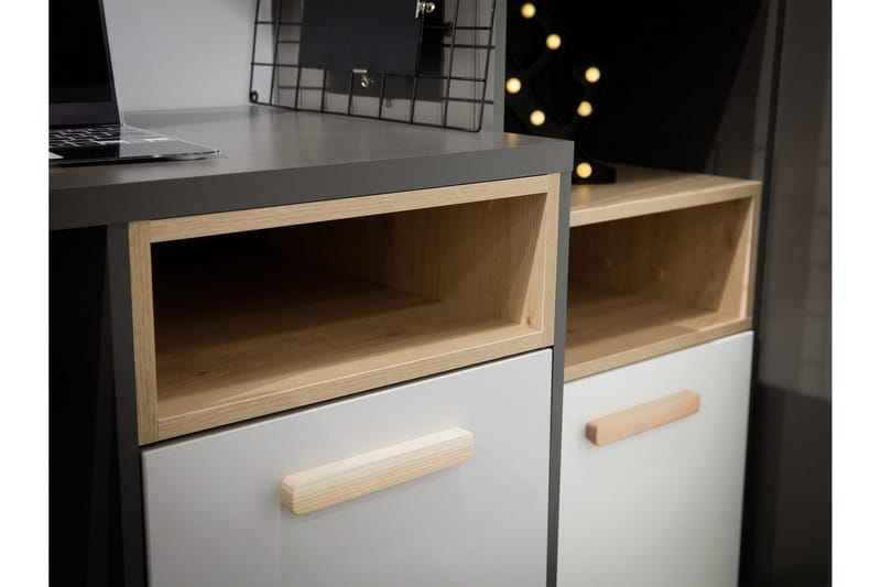 Dekona Møbelsæt til Soveværelse - Grå/Hvid - Møbler - Møbelsæt - Møbelsæt til soveværelse