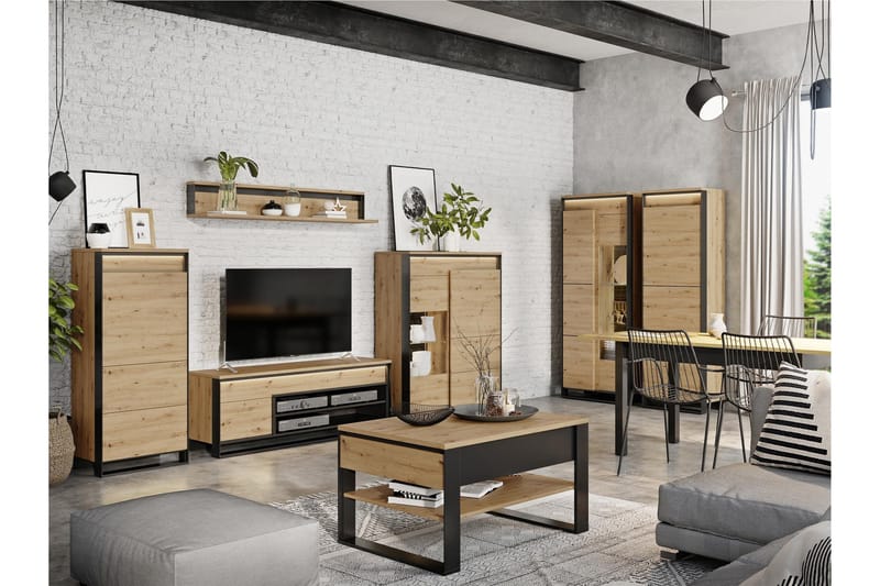 Dorana Møbelsæt til Stue - Beige - Møbler - Møbelsæt - Møbelsæt til stuen