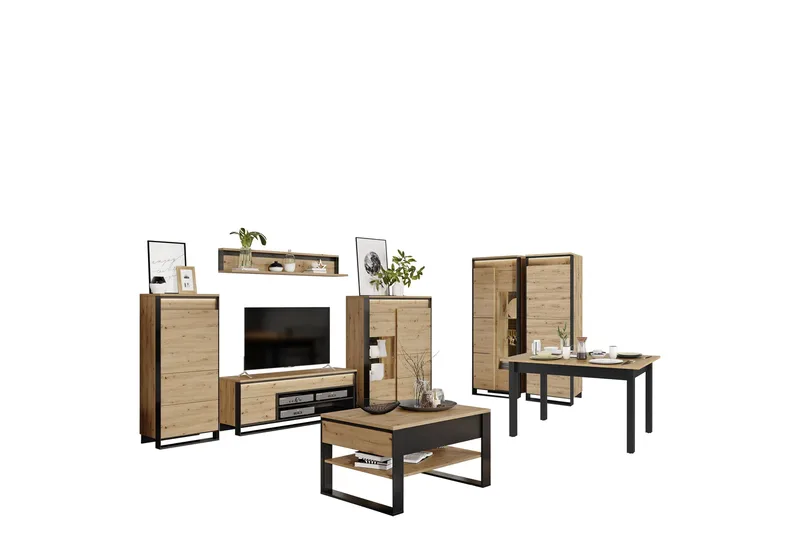 Dorana Møbelsæt til Stue, Beige