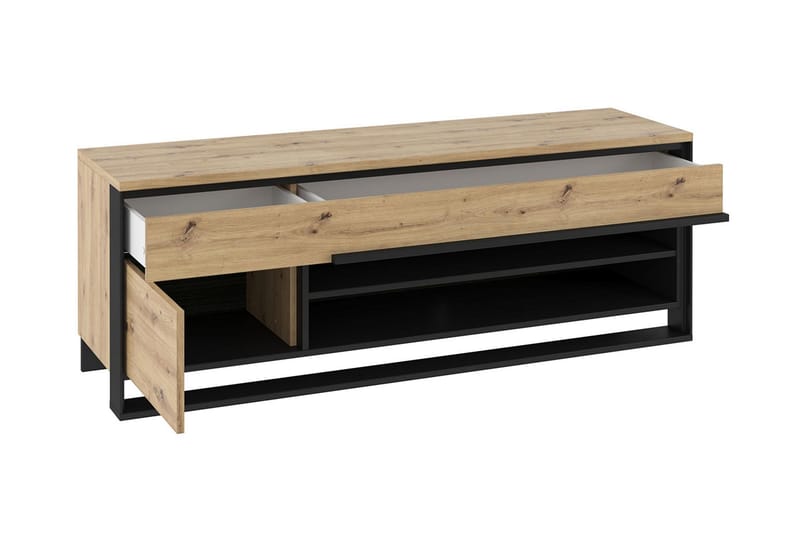 Dorana Møbelsæt til Stue - Brun/Sort - Møbler - Møbelsæt - Møbelsæt til stuen