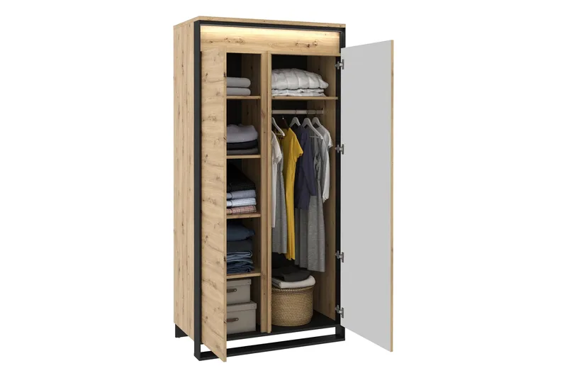 Dorana Møbelsæt til Stue - Brun/Sort - Møbler - Møbelsæt - Møbelsæt til stuen