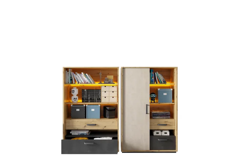 Drifts Møbelsæt til Stue, Grå