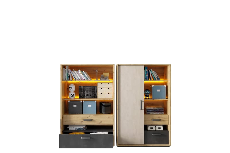 Drifts Møbelsæt til Stue, Grå