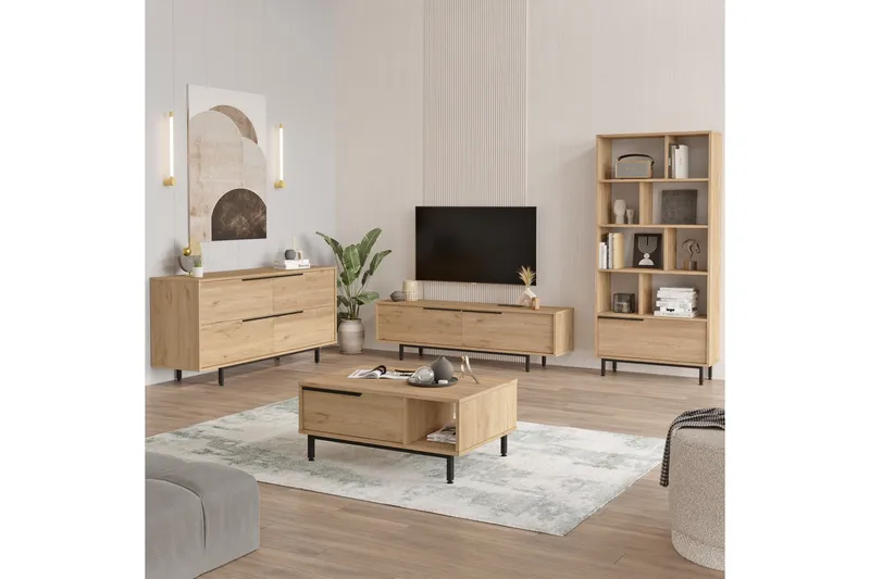 Erhan Møbelsæt til Stue - Eg - Møbler - Møbelsæt - Møbelsæt til stuen