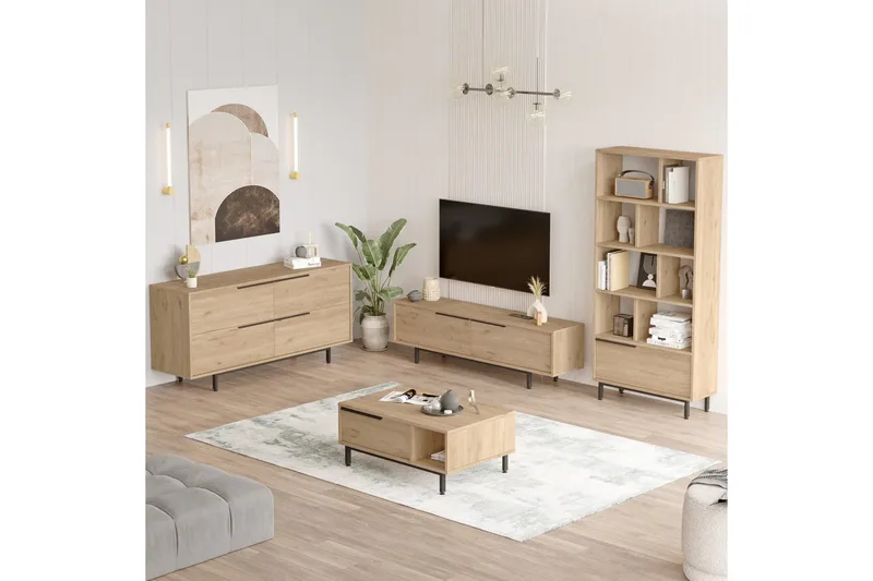 Erhan Møbelsæt til Stue, Eg