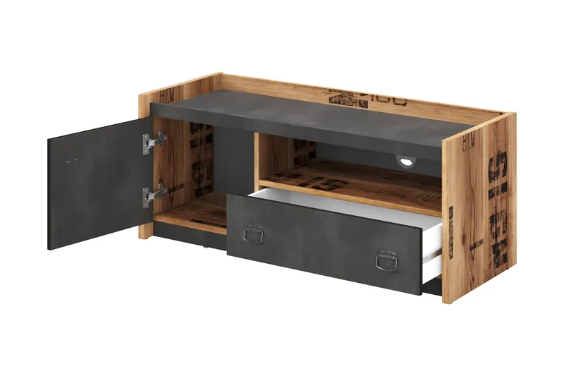 Evorana Møbelsæt til Soveværelse - Brun/Mørkegrå - Møbler - Møbelsæt - Møbelsæt til soveværelse