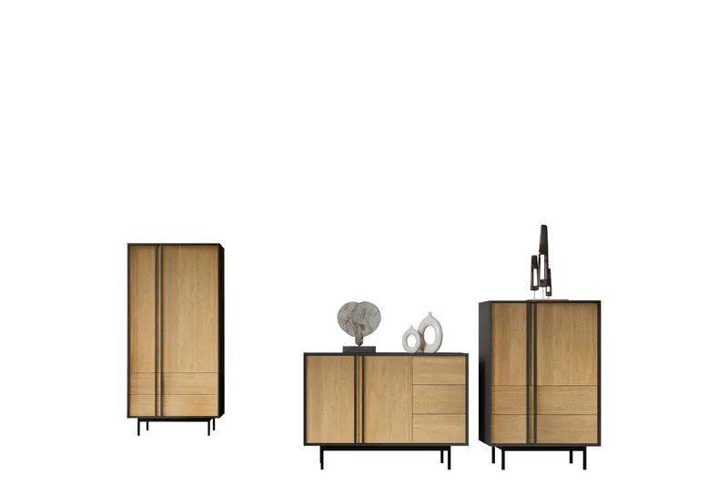 Farshiansk Møbelsæt Til Stuen, Grøn