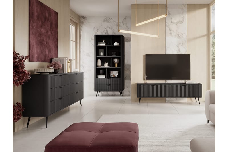 Forba Møbelsæt til Stue - Sort - Møbler - Møbelsæt - Møbelsæt til stuen