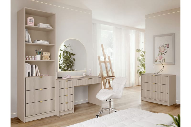 Gudelia Møbelsæt Til Stue - Sort - Møbler - Møbelsæt - Møbelsæt til stuen