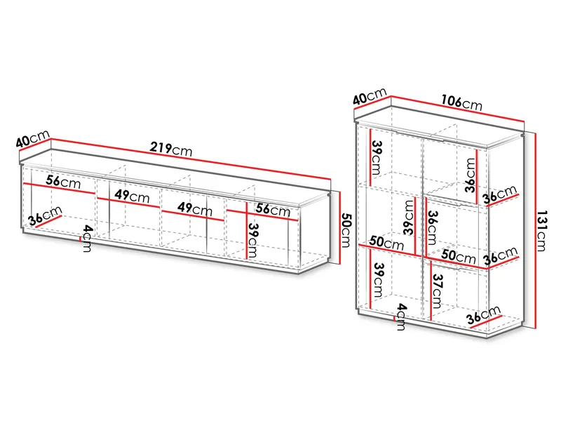 Hilafin Møbelsæt til Stue - Møbler - Møbelsæt - Møbelsæt til stuen