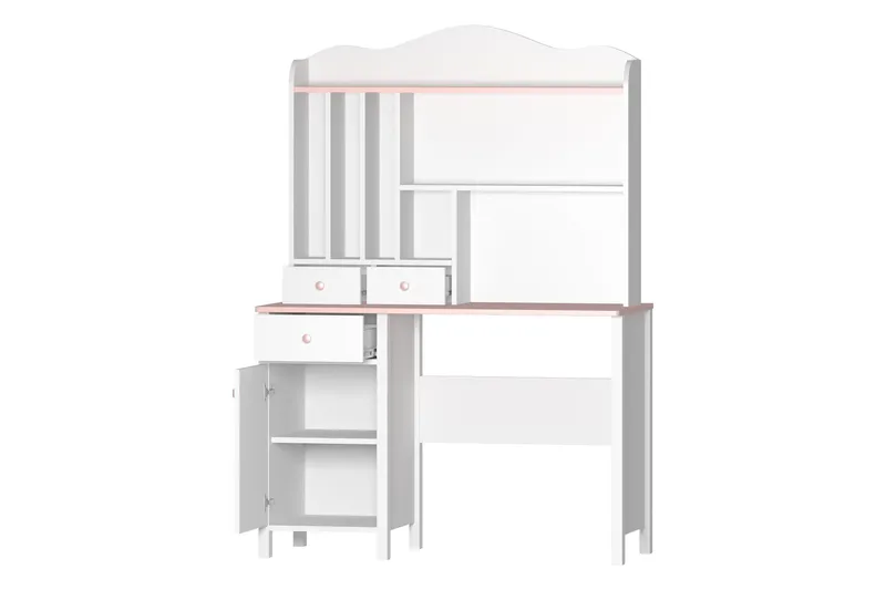 Hilts Møbelsæt til Soveværelse - Hvid/Pink - Møbler - Møbelsæt - Møbelsæt til soveværelse
