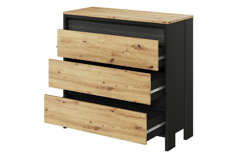 Huddinge Møbelsæt til Stue - Brun/Sort - Møbler - Møbelsæt - Møbelsæt til stuen