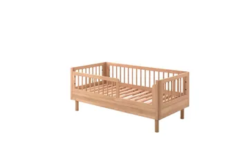 Juniorseng med kommode-garderobe Forrest Egetræ - Egetræ - Møbler - Børnemøbler - Børnemøbelsæt