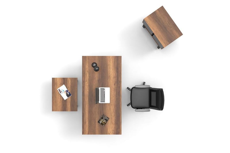 Kontormøbel Sæt Mono 08 Barok / Antracit, Antracit